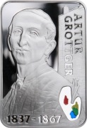 20 zł złotych 2010 r.  Artur Grottger - stan menniczy 