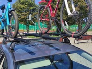 Bagażnik dachowy na rowery.