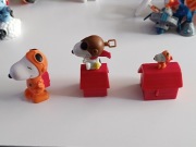 Figurki McDonald's Snoopy Peanuts Nasa