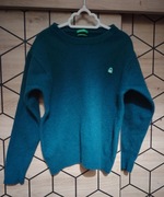 Sweter Benetton wełna wełniany 134