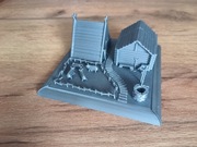 Model figurka wioski