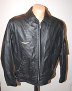 SKÓRZANA KURTKA PILOTA POLICJA NIEMIECKA POLIZEI