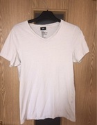 Biała koszulka męska