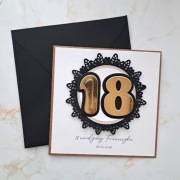 Kartka na 18, 20, 30, 40, 50, 60 urodziny, personalizowana