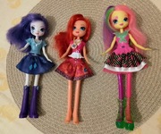 Zestaw 3 lalek My Little Pony Equestria Girls, Rainbow Rocks