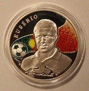 EUSEBIO 100 DRAM 2008 ARMENIA  "KRÓLOWIE FUTBOLU"