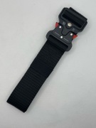 Wojskowy pasek taktyczny z klamrą QR | CZARNY