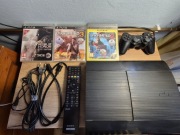 Play Station 3 super slim 500 gb,pad+hdmi+ 3 gry