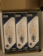 Żarówka LED E27 CLARO 6W 2700K AC/DC12-24V