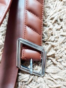 Pasek damski  brązowy 