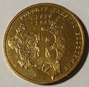 Moneta 2 zł NG 2009 rok Polskie państwo podziemne 