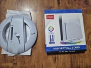 Pionowa Podstawka Stojak z RGB do Sony PlayStation PS5 Slim / Pro