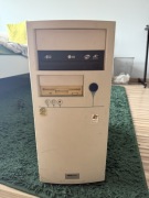 Komputer retro Windows XP / Celeron D / IDE / DVD + FDD – kompletny