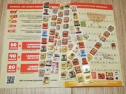 79 szt 0.25 zł/szt OKAZJA Naklejki gang biedroniaków 