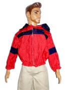 Lalka Ken - Kurtka Czerwona