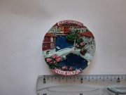 Magnes na lodówkę - 278g. PORT GRIMAUD Lazurowe Wybrzeże