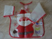 F&F ŚLINIAK FARTUSZEK Z RĘKAWKAMI MIKOŁAJ