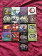 Moneta srebrna kolor special edition niski nakład Ag 999 uncja 1 oz