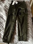 Spodnie damskie bojówki wojskowe taktyczne z paskiem Mil-Tec Army Olive L