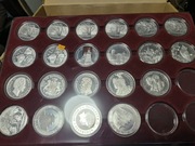 12x 20 zł kolekcjonerskie srebro 0.925