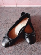 Balerinki LASOCKI rozm 37/38 wkładka 23.6 cm skórzane