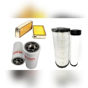 Filtry do koparki case, caterpillar, new holland