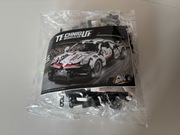 Klocki auto sportowe ok. 500 elementów 25 cm biały