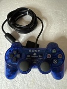 Oryginalny kontroler pad do Sony Playstation 2 ps2 - niebieski SCPH-10010