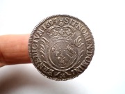 FRANCJA: 1/2 ECU 1694 R (M) - ŁADNY STAN