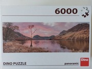 Puzzle 6000 elementów „Jezioro w górach”