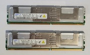 Pamięć RAM Samsung ECC 2x 2GB DDR2 2Rx4 PC2-5300F-555-11-E0