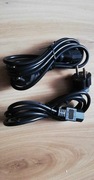 Kabel zasilający komputerowy czarny 230V