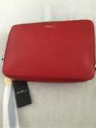FURLA saszetka czerwona męska