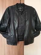 Męska skórzana ramoneska kurtka CORE by JACK & JONES r.  M