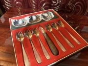 Vintage zestaw do ostryg