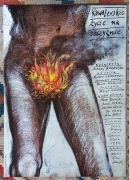 plakat filmowy KAWALERSKIE ŻYCIE... - Pągowski 1992