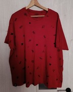 T-shirt męski koszulka kolor czerwony firma Sinsay rozmiar XXXL