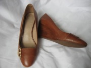 Tory Burch luksusowe piękne oryginalne czółenka od projektanta 37 24cm