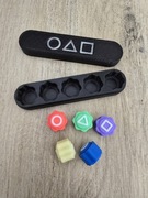 Kości Koreanskiej Gry GONGGI GONGI SQUID GAME + Etui - Druk3d Case