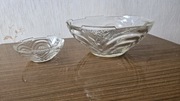 Misy kryształowe stara misa kryształ vintag prl