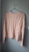 Sweter damski pleciony