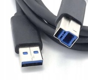 Kabel USB 3.0 typ A na typ B, DELL PN81N, 1,8m