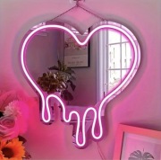 Serce Neonowe led akrylowy