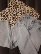 Zestaw 2 pak ZARA spodnie i bluzka rozm 164