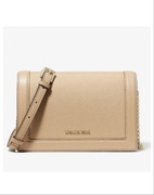 Michael Kors Skórzana listonoszka JET SET Camel