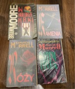 Zestaw 6 książek autora David Morrell oraz Brian Moore