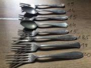 Zestaw sztućce 1921 plus Alpacca Oneida inne okazja posrebrzane