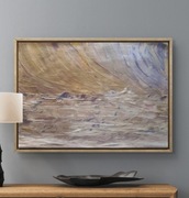 "Na tych samych falach" oryg. autorski obraz akrylowy z certyfikatem autent