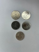 7,5 EURO Portugalia 5 szt. Ag. 