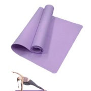 Mata do jogi fitness 4mm antypoślizgowa podkładka treningowa